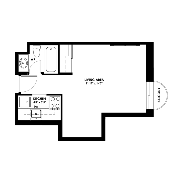 341 Maclaren Executive Apartments; Studio and one bedroom apartment homes in downtown Ottowa, Canada; Somerset Village near University of Ottowa