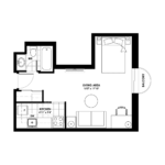 341 Maclaren Executive Apartments; Studio and one bedroom apartment homes in downtown Ottowa, Canada; Somerset Village near University of Ottowa