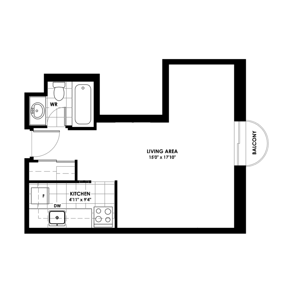 341 Maclaren Executive Apartments; Studio and one bedroom apartment homes in downtown Ottowa, Canada; Somerset Village near University of Ottowa