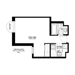 341 Maclaren Executive Apartments; Studio and one bedroom apartment homes in downtown Ottowa, Canada; Somerset Village near University of Ottowa